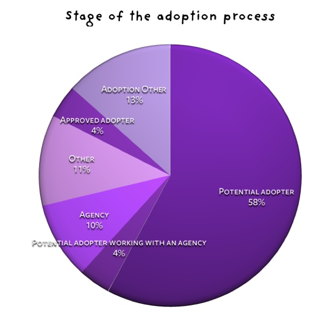 Stage of the adoption process