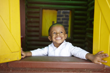 Fun in the playhouse