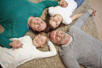 Family relaxing