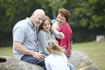 Family fun in the park