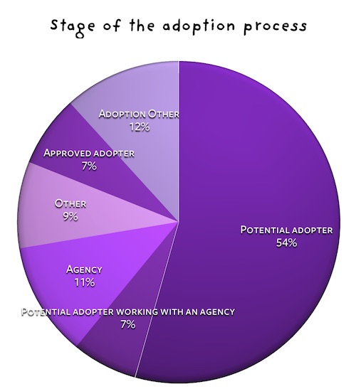 Stage of the adoption process