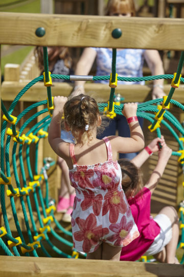 Children in play area