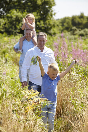 Family walk