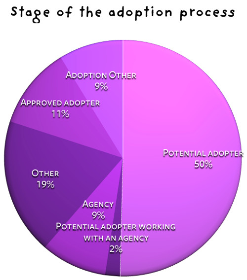 Stage of the adoption process