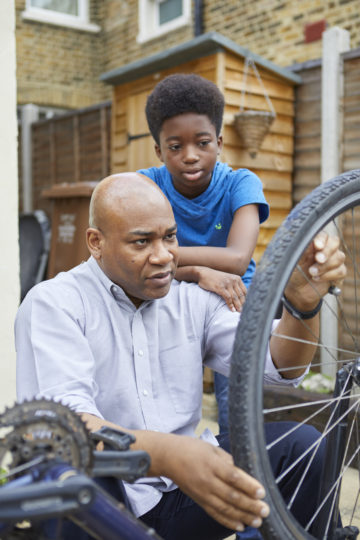 Fixing the bike