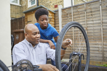 Fixing the bike