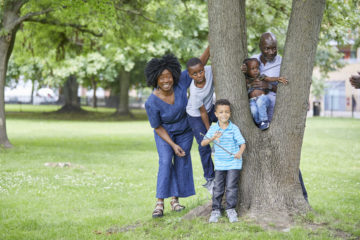 Climbing a tree