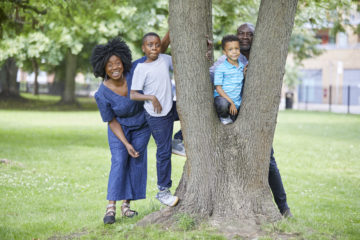 Climbing a tree